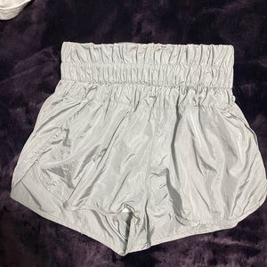 grey free people shorts